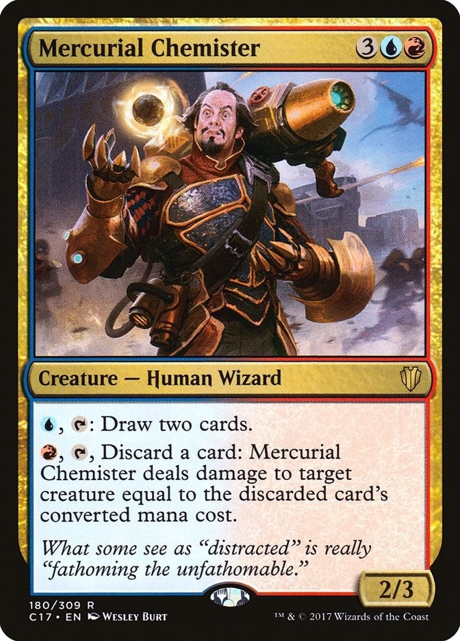 Image for Mercurial Chemister (180) (C17) - Magic: The Gathering