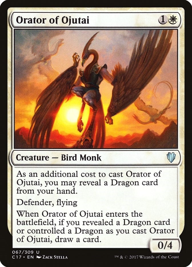 Image for Orator of Ojutai (67) - Magic: The Gathering