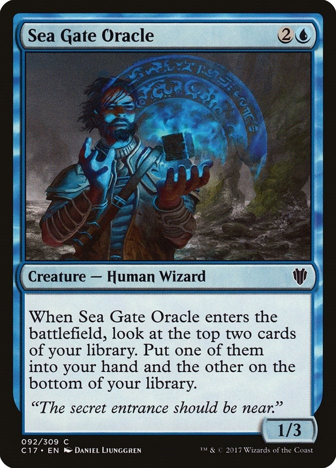 Image for Sea Gate Oracle (92) - Magic: The Gathering