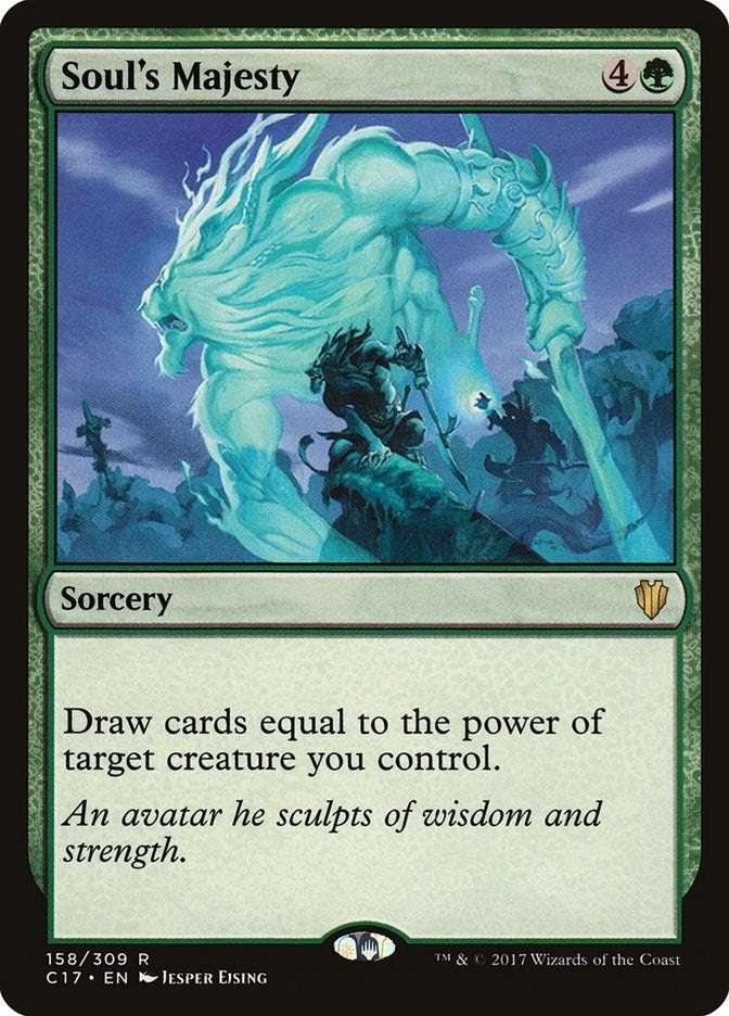 Image for Soul's Majesty (158) (C17) - Magic: The Gathering