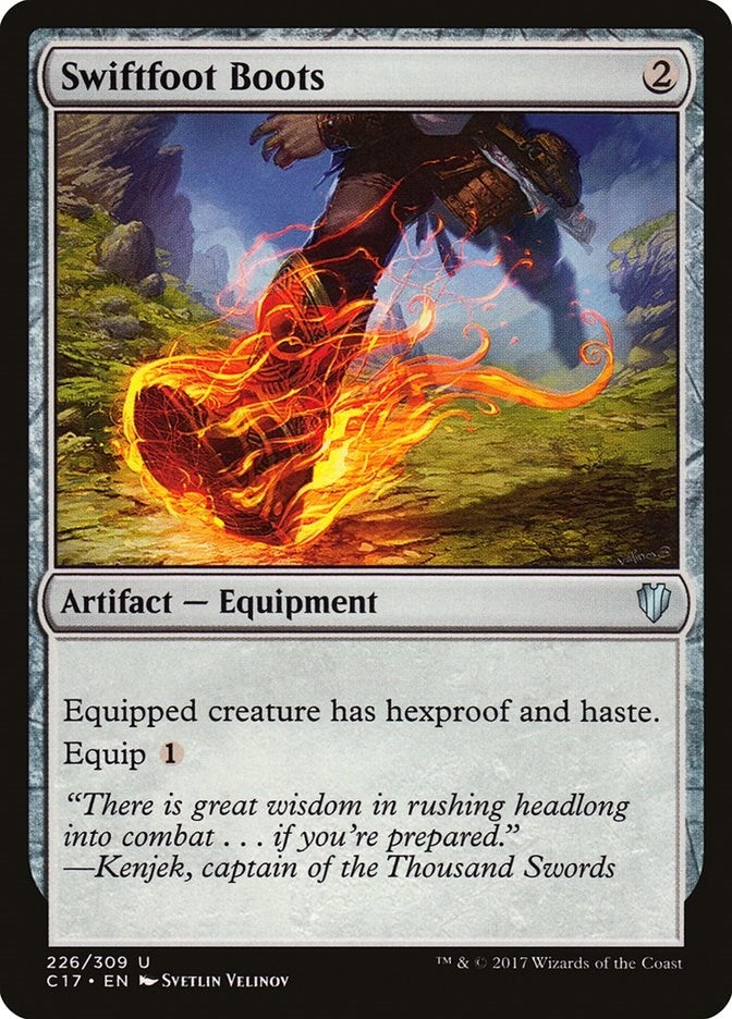 Image for Swiftfoot Boots (226) (C17) - Magic: The Gathering