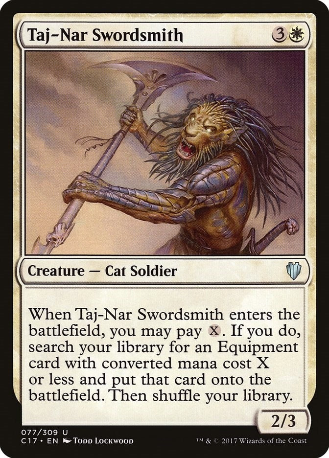 Image for Taj-Nar Swordsmith (77) (C17) - Magic: The Gathering