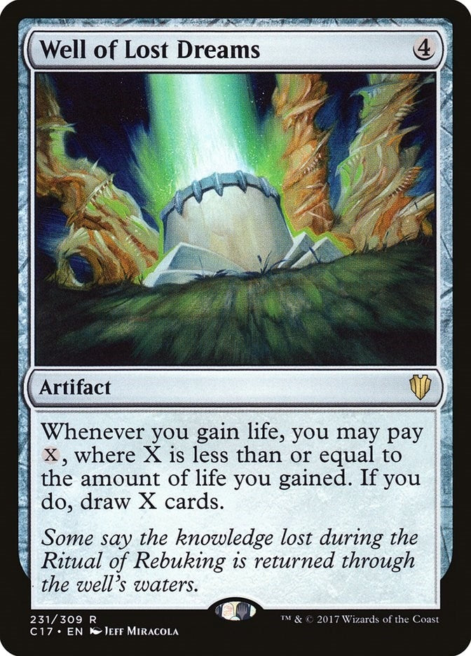 Image for Well of Lost Dreams (231) (C17) - Magic: The Gathering