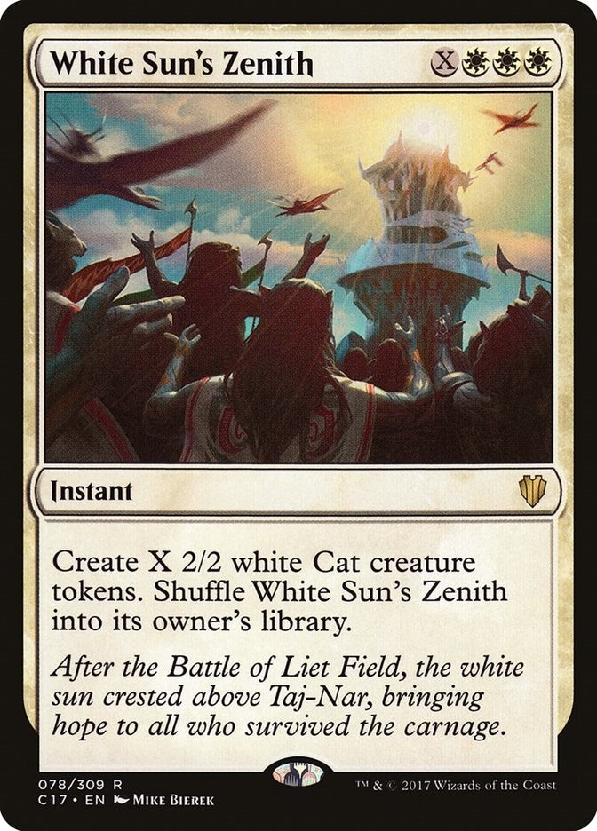 Image for White Sun's Zenith (78) (C17) - Magic: The Gathering