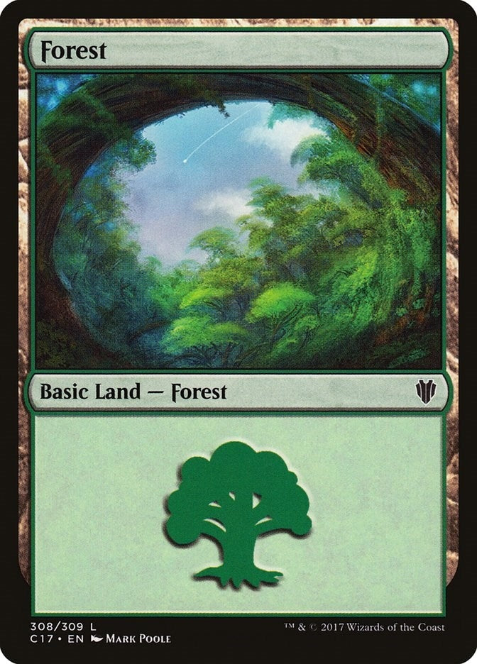 Image for Forest (308) (308) - Magic: The Gathering