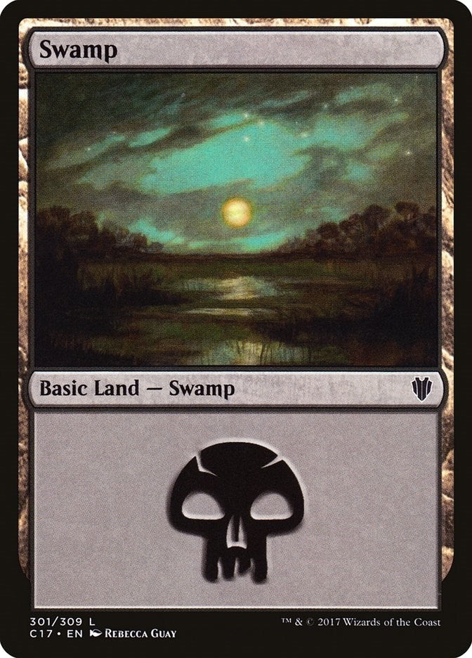 Image for Swamp (301) (301) (C17) - Magic: The Gathering