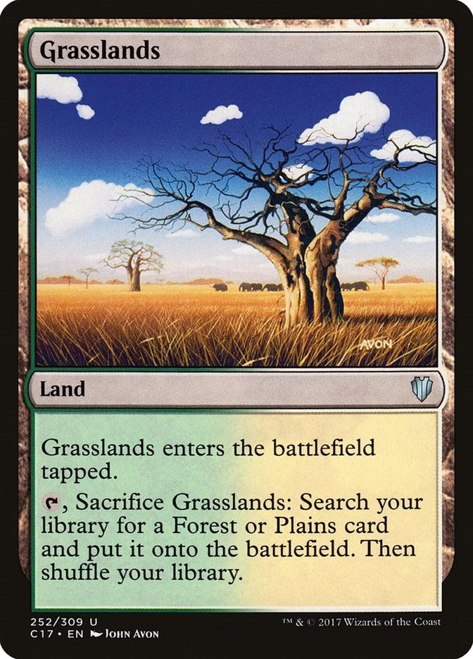 Image for Grasslands (252) (C17) - Magic: The Gathering