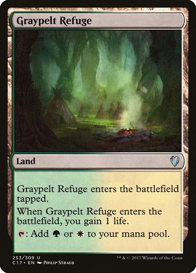 Image for Graypelt Refuge (253) (C17) - Magic: The Gathering