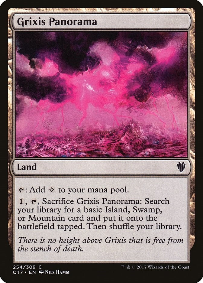 Image for Grixis Panorama (254) (C17) - Magic: The Gathering