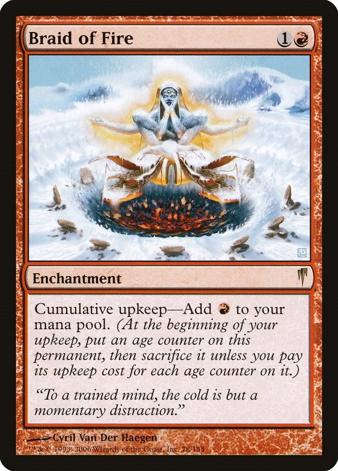 Image for Braid of Fire (78) (CSP) - Magic: The Gathering