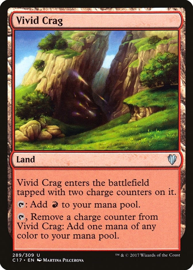Image for Vivid Crag (289) (C17) - Magic: The Gathering
