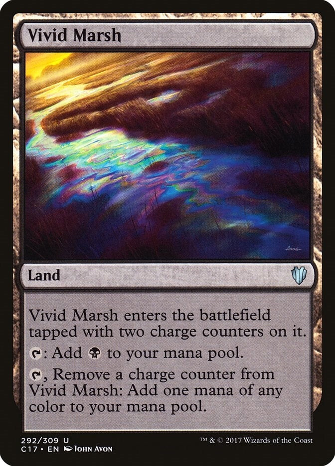 Image for Vivid Marsh (292) (C17) - Magic: The Gathering