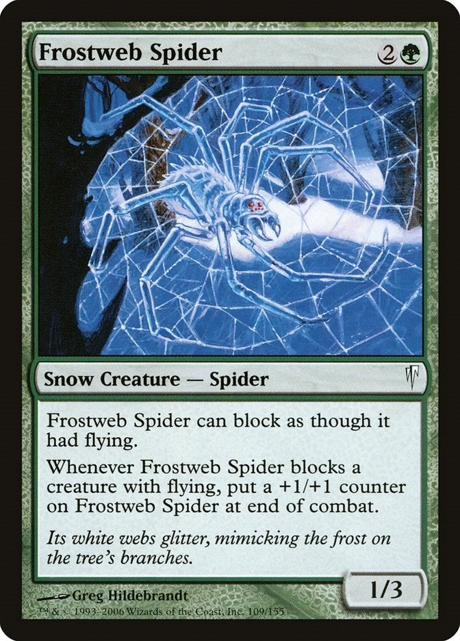 Image for Frostweb Spider (109) - Magic: The Gathering
