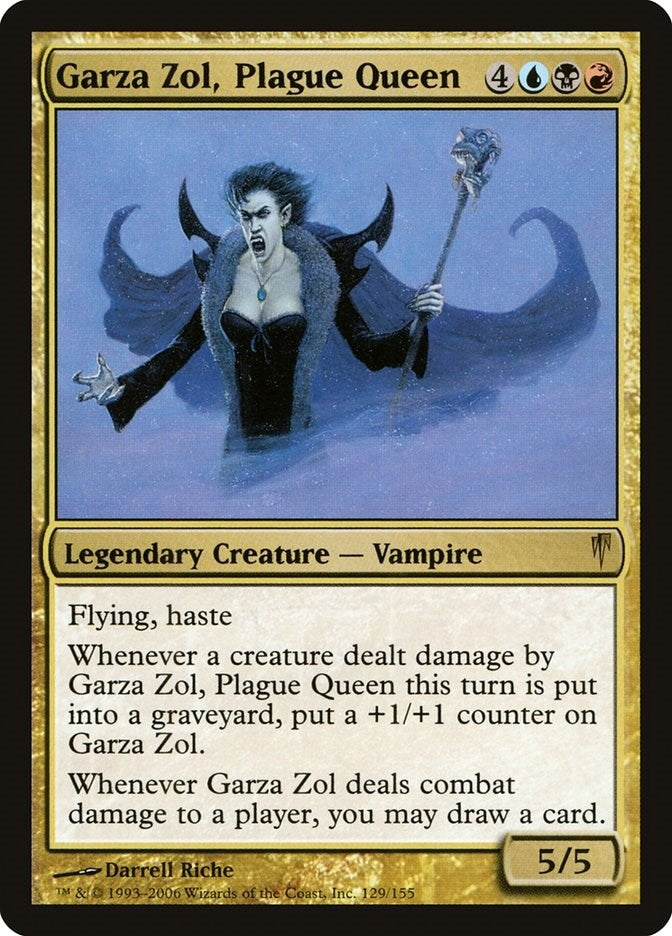 Image for Garza Zol, Plague Queen (129) - Magic: The Gathering