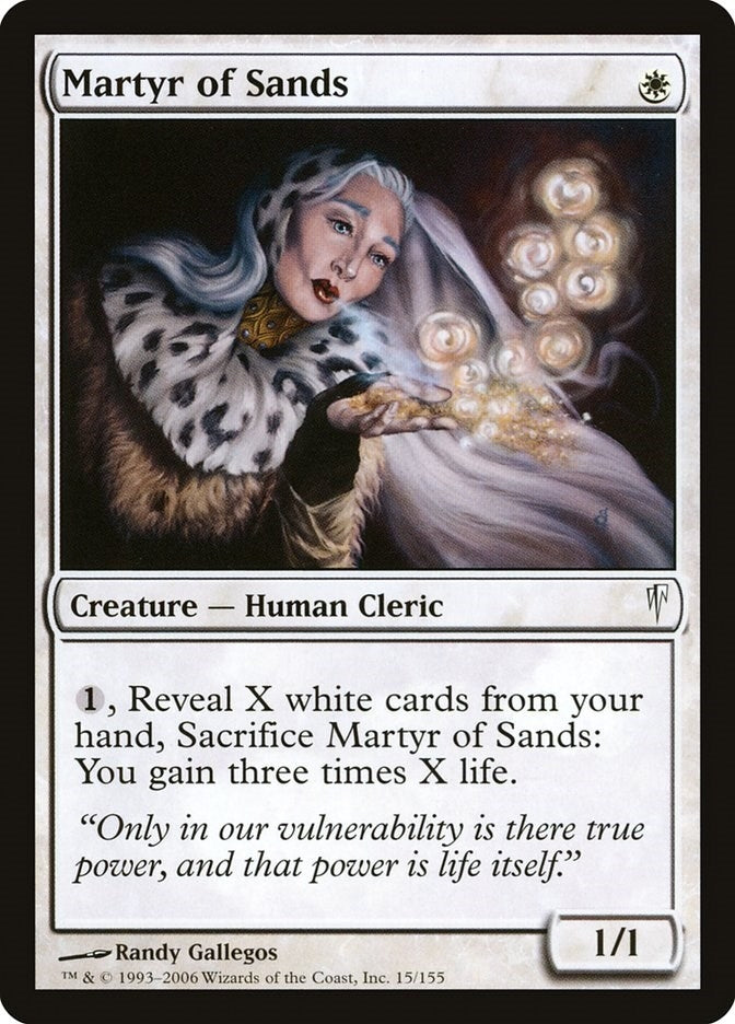 Image for Martyr of Sands (15) - Magic: The Gathering