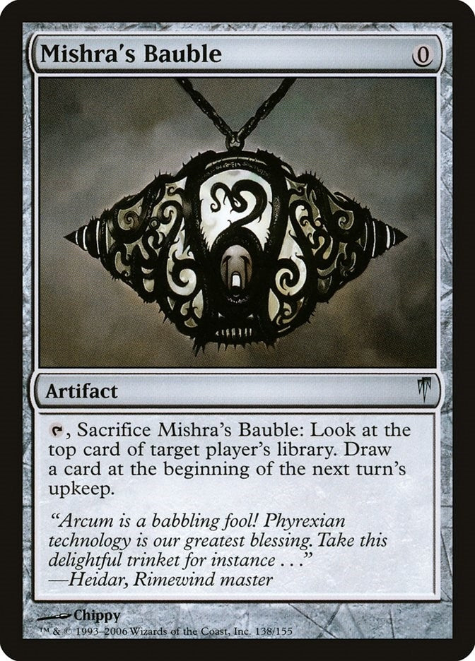 Image for Mishra's Bauble (138) - Magic: The Gathering