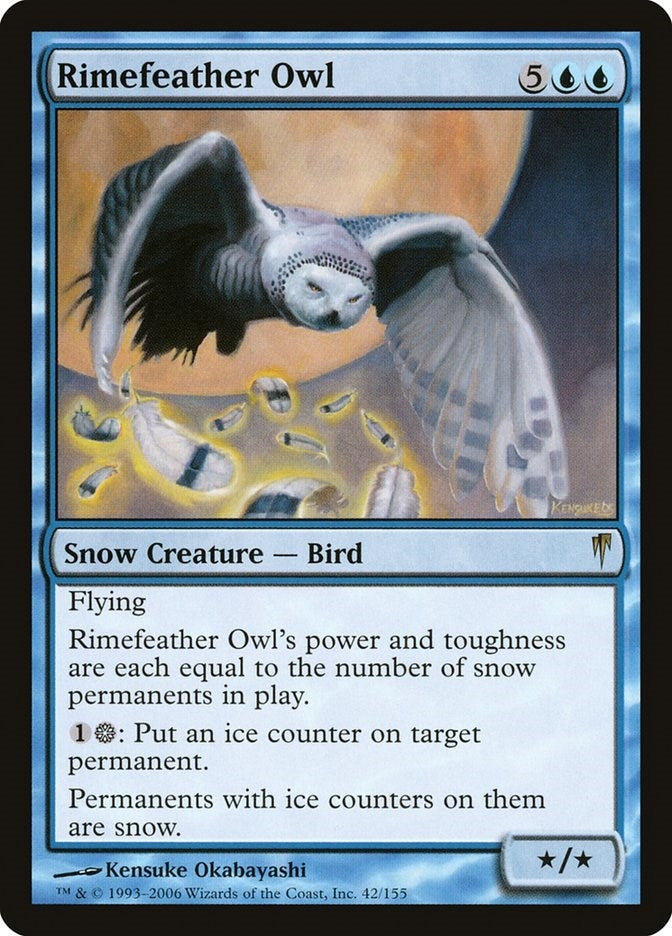 Image for Rimefeather Owl (42) - Magic: The Gathering