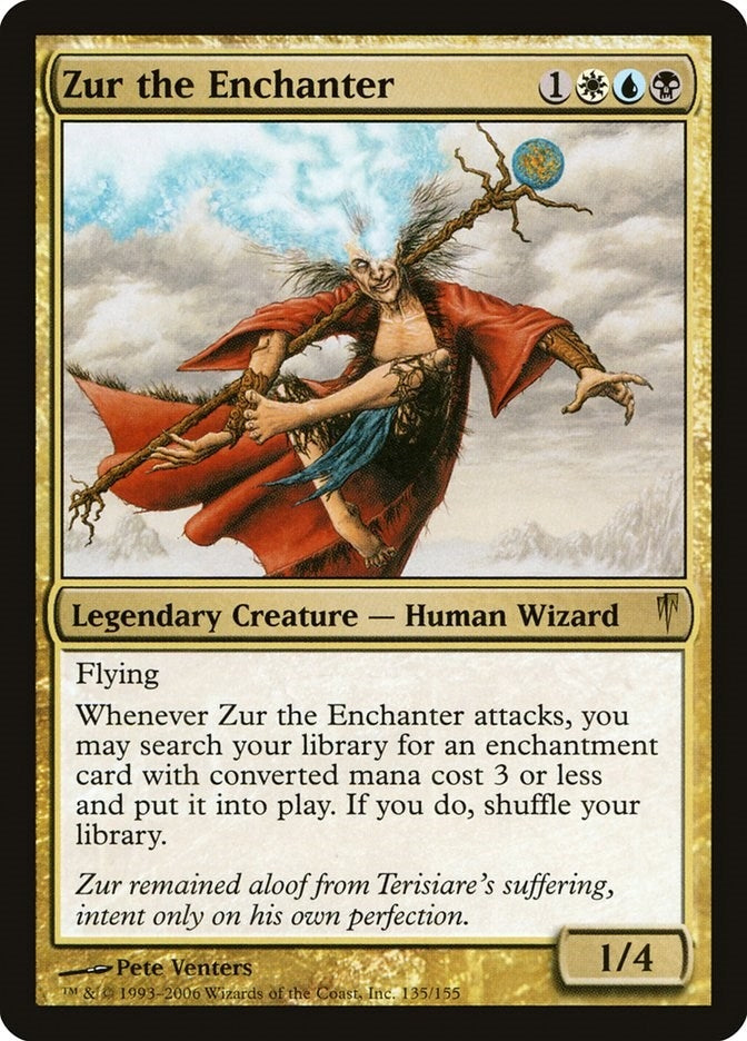 Image for Zur the Enchanter (135) (CSP) - Magic: The Gathering