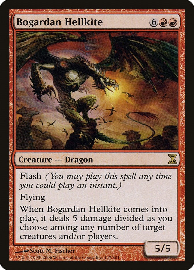 Image for Bogardan Hellkite (147) - Magic: The Gathering