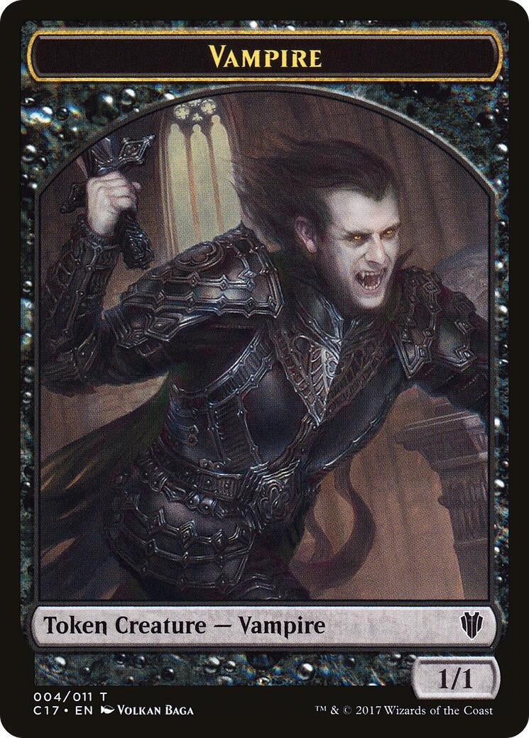Image for Vampire // Zombie Double-sided Token (4 // 5) (C17) - Magic: The Gathering