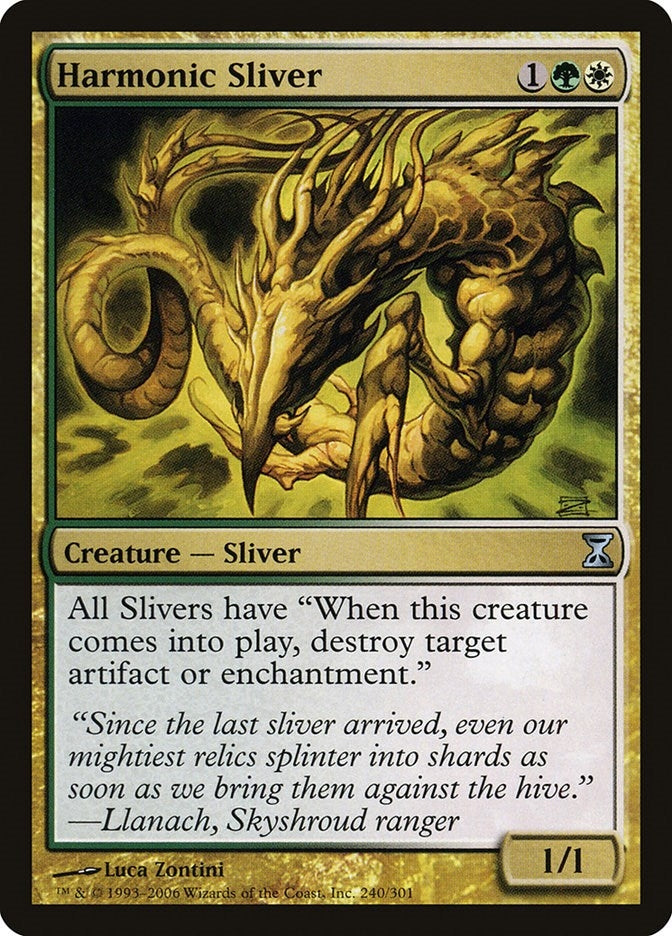Image for Harmonic Sliver (240) (TSP) - Magic: The Gathering