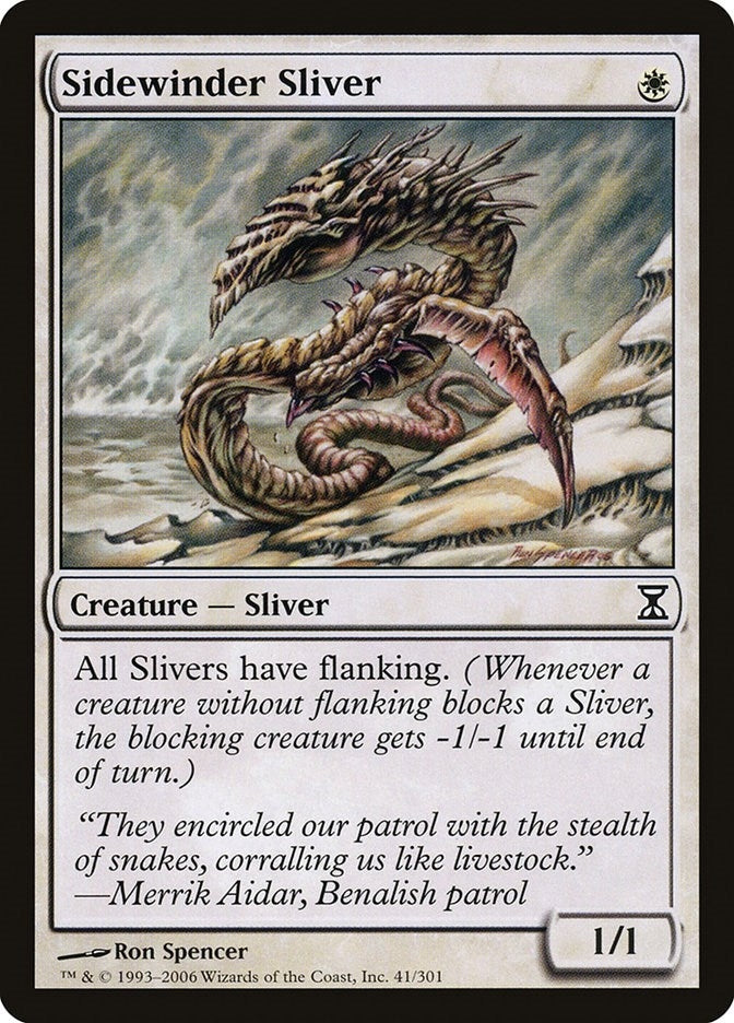 Image for Sidewinder Sliver (41) - Magic: The Gathering