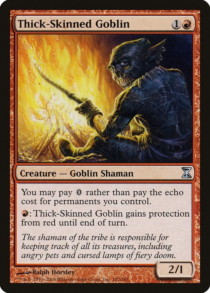 Image for Thick-Skinned Goblin (182) (TSP) - Magic: The Gathering