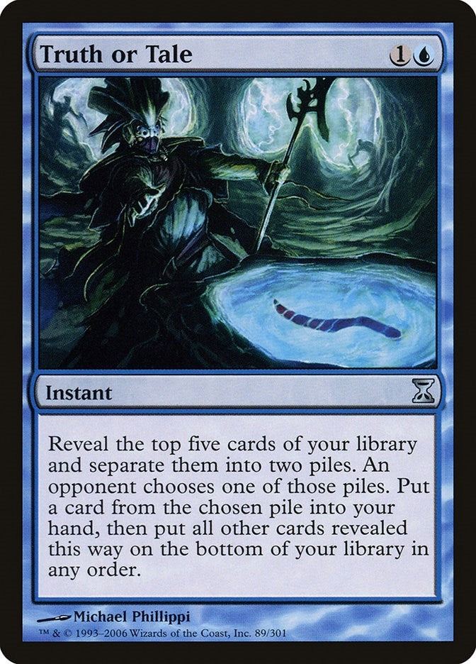 Image for Truth or Tale (89) (TSP) - Magic: The Gathering