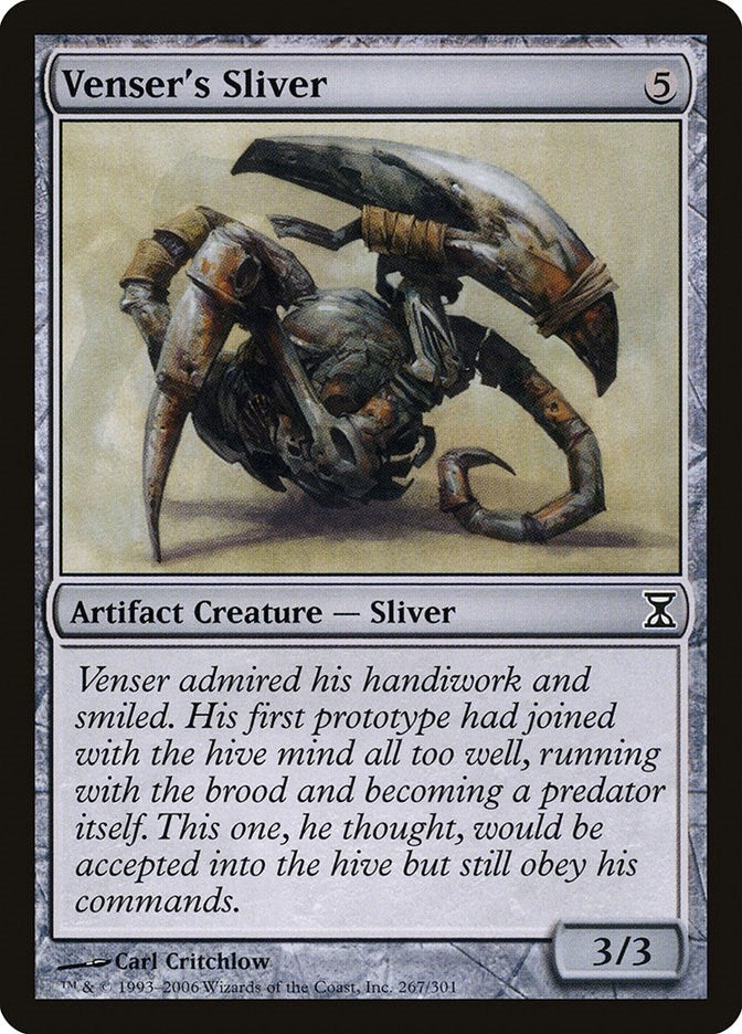 Image for Venser's Sliver (267) (TSP) - Magic: The Gathering