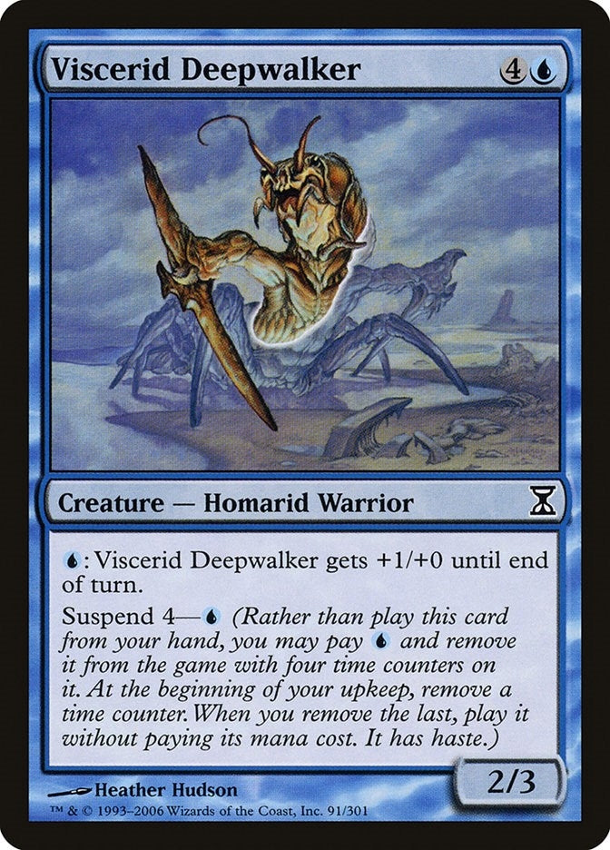 Image for Viscerid Deepwalker (91) (TSP) - Magic: The Gathering