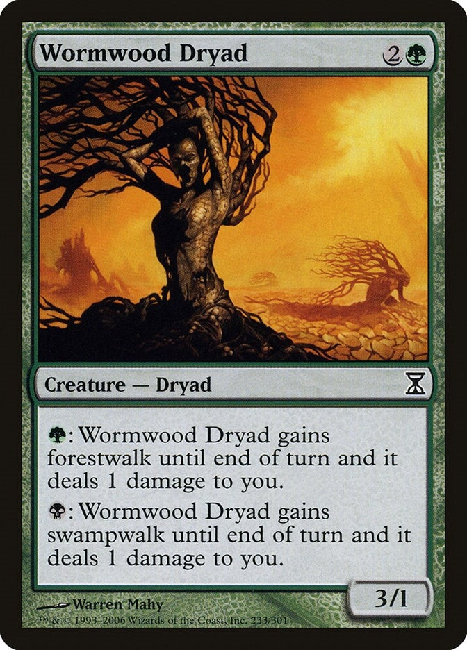 Image for Wormwood Dryad (233) (TSP) - Magic: The Gathering