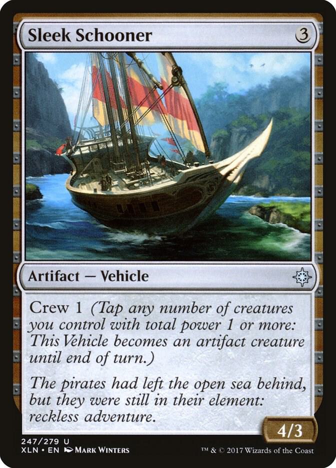 Image for Sleek Schooner (247) - Magic: The Gathering