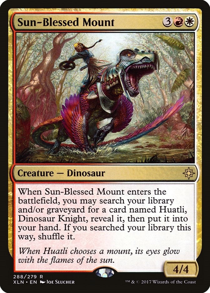 Image for Sun-Blessed Mount (288) (XLN) - Magic: The Gathering