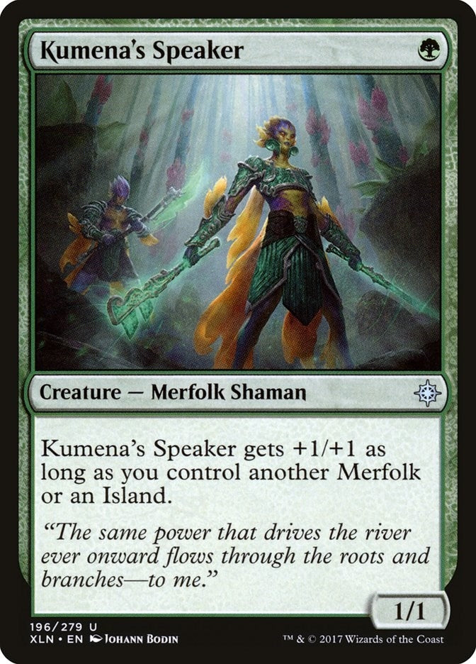 Image for Kumena's Speaker (196) - Magic: The Gathering