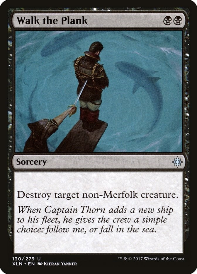 Image for Walk the Plank (130) (XLN) - Magic: The Gathering