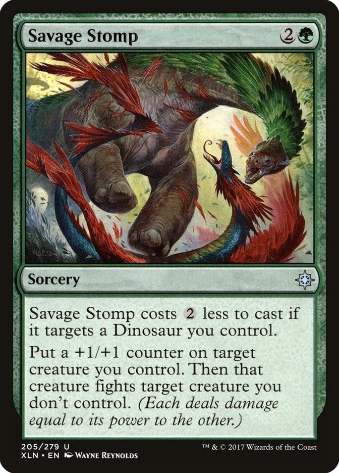 Image for Savage Stomp (205) - Magic: The Gathering