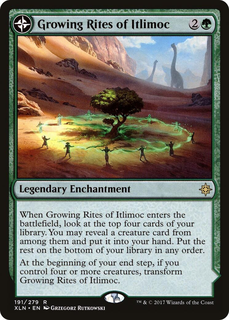 Image for Growing Rites of Itlimoc (191) (XLN) - Magic: The Gathering