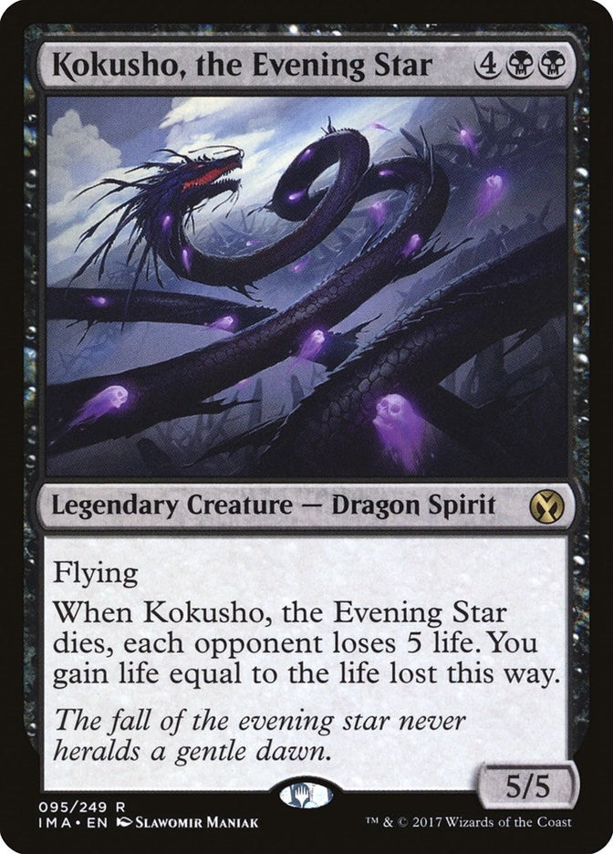 Image for Kokusho, the Evening Star (95) - Magic: The Gathering