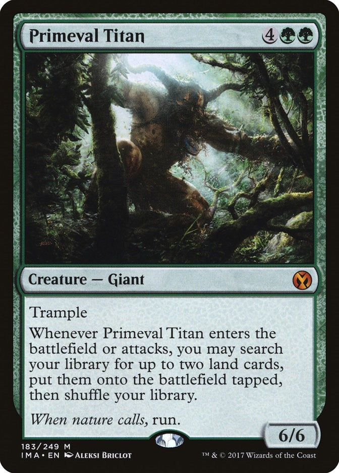 Image for Primeval Titan (183) - Magic: The Gathering