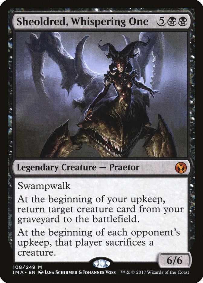 Image for Sheoldred, Whispering One (108) (IMA) - Magic: The Gathering
