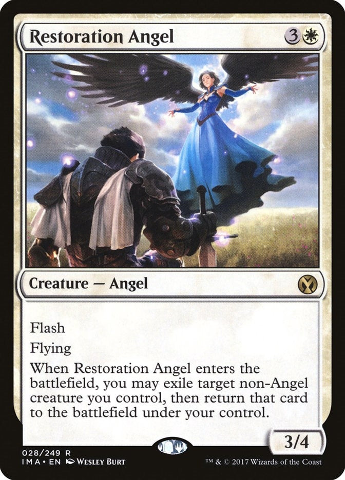 Image for Restoration Angel (28) - Magic: The Gathering