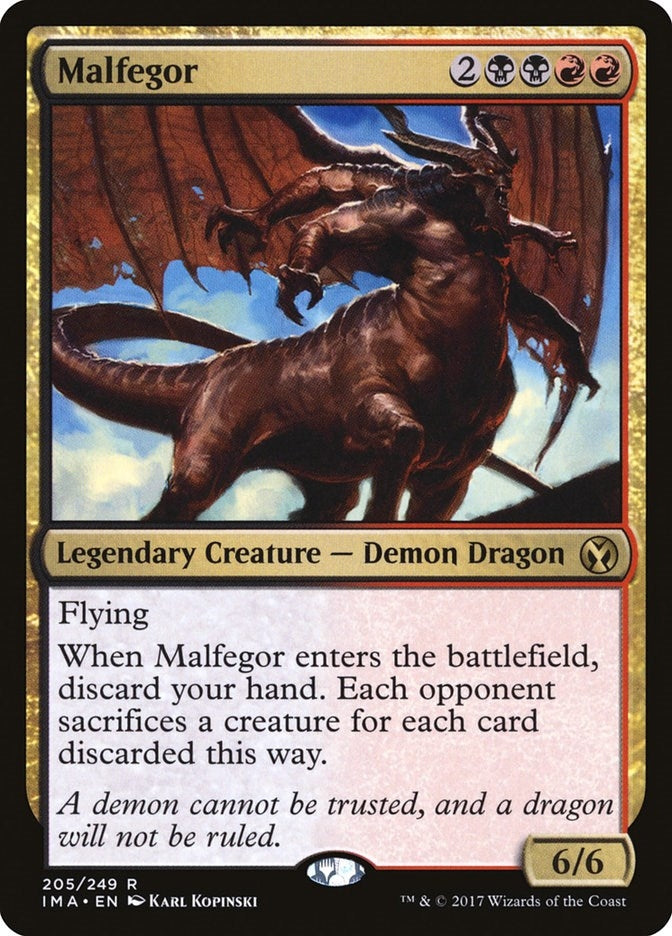 Image for Malfegor (205) - Magic: The Gathering
