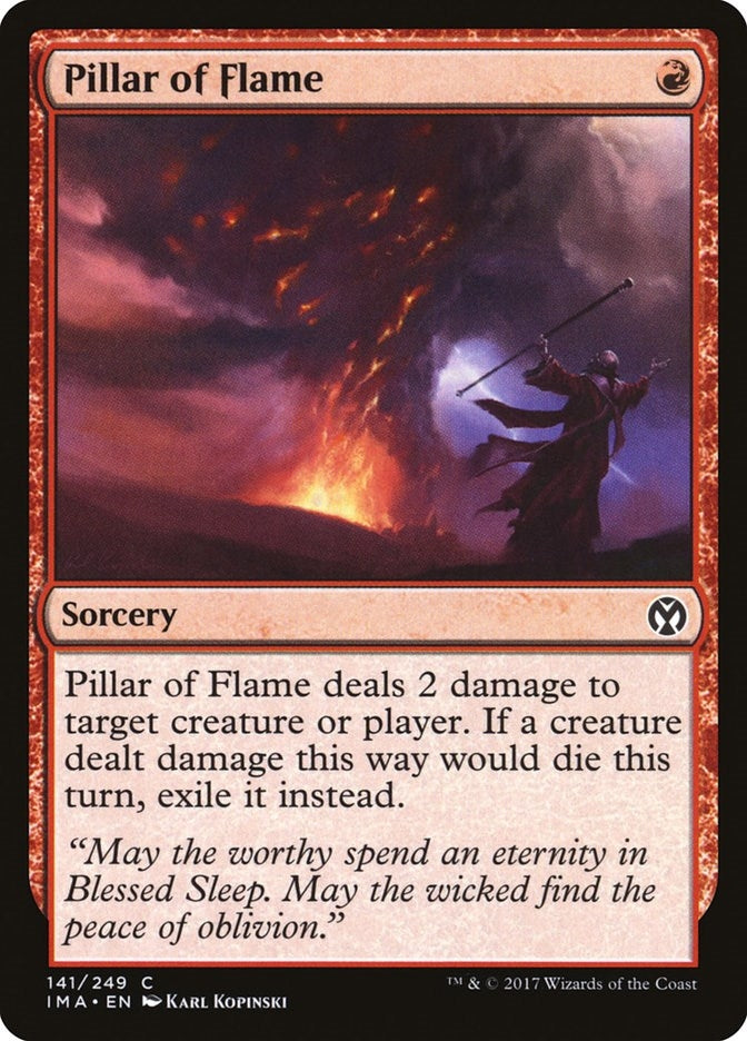 Image for Pillar of Flame (141) - Magic: The Gathering