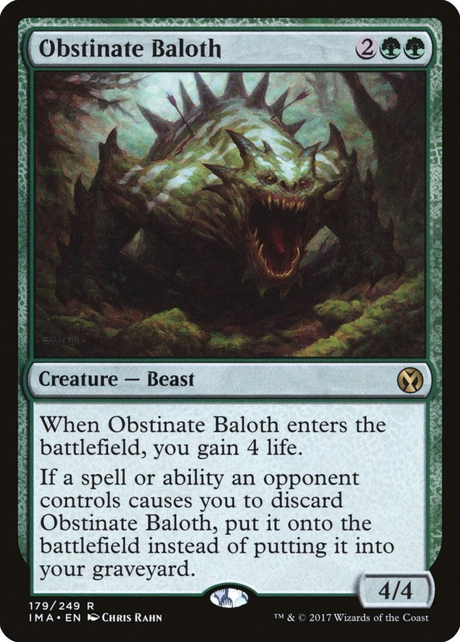 Image for Obstinate Baloth (179) - Magic: The Gathering