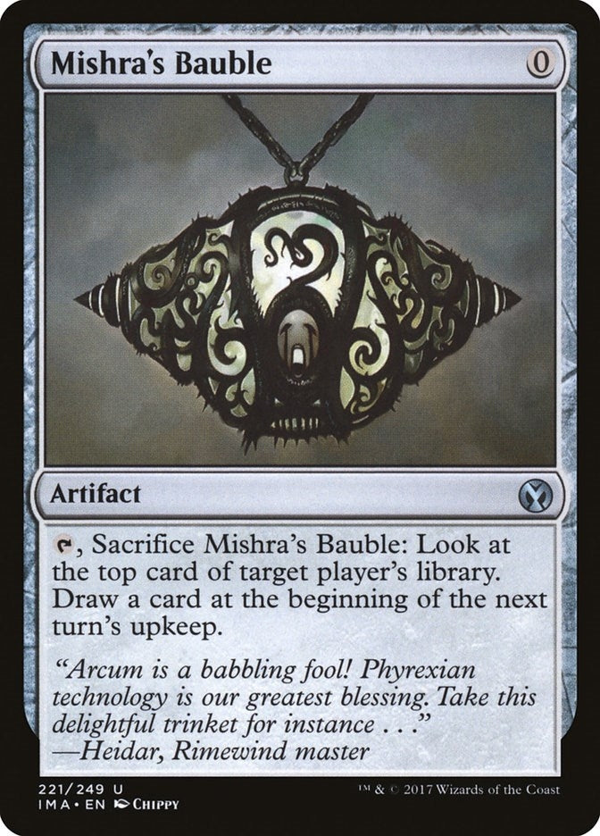 Image for Mishra's Bauble (221) (IMA) - Magic: The Gathering