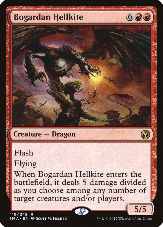 Image for Bogardan Hellkite (118) - Magic: The Gathering