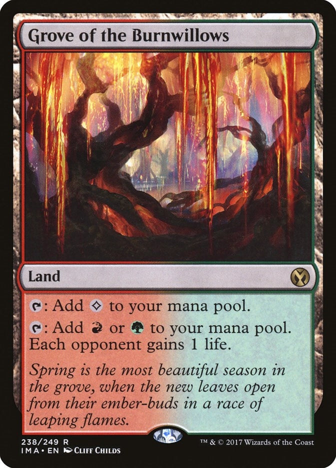 Image for Grove of the Burnwillows (238) - Magic: The Gathering