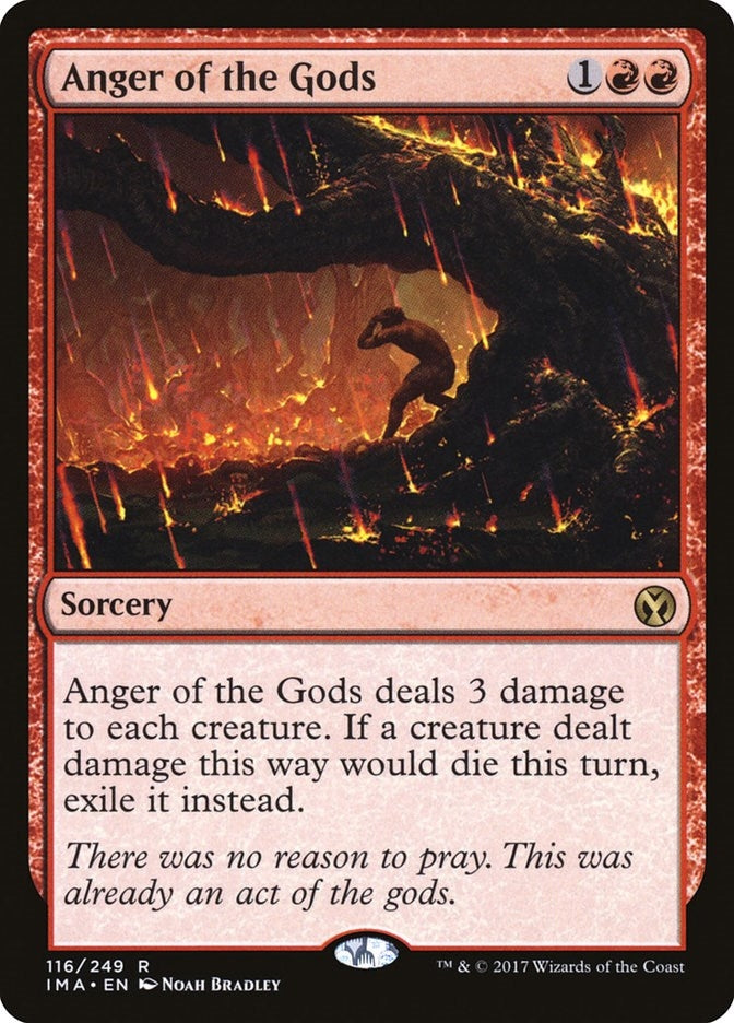 Image for Anger of the Gods (116) (IMA) - Magic: The Gathering