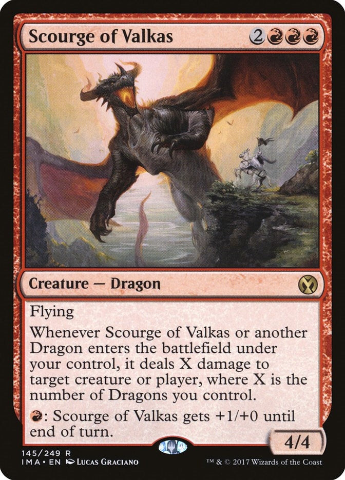 Image for Scourge of Valkas (145) (IMA) - Magic: The Gathering