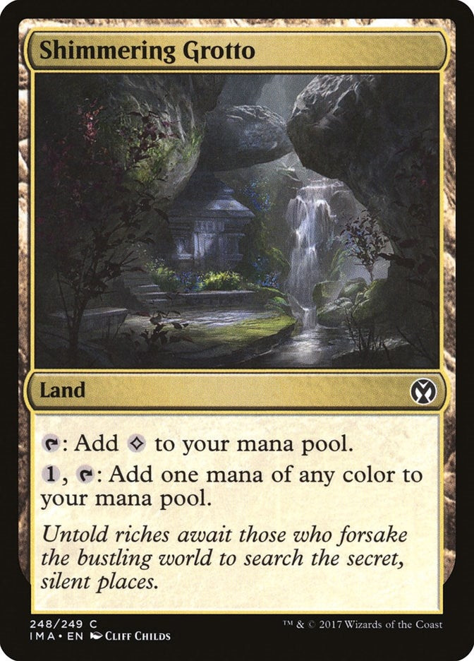 Image for Shimmering Grotto (248) - Magic: The Gathering